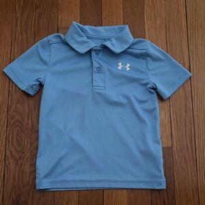 Under Armour Kids Light Blue Polo